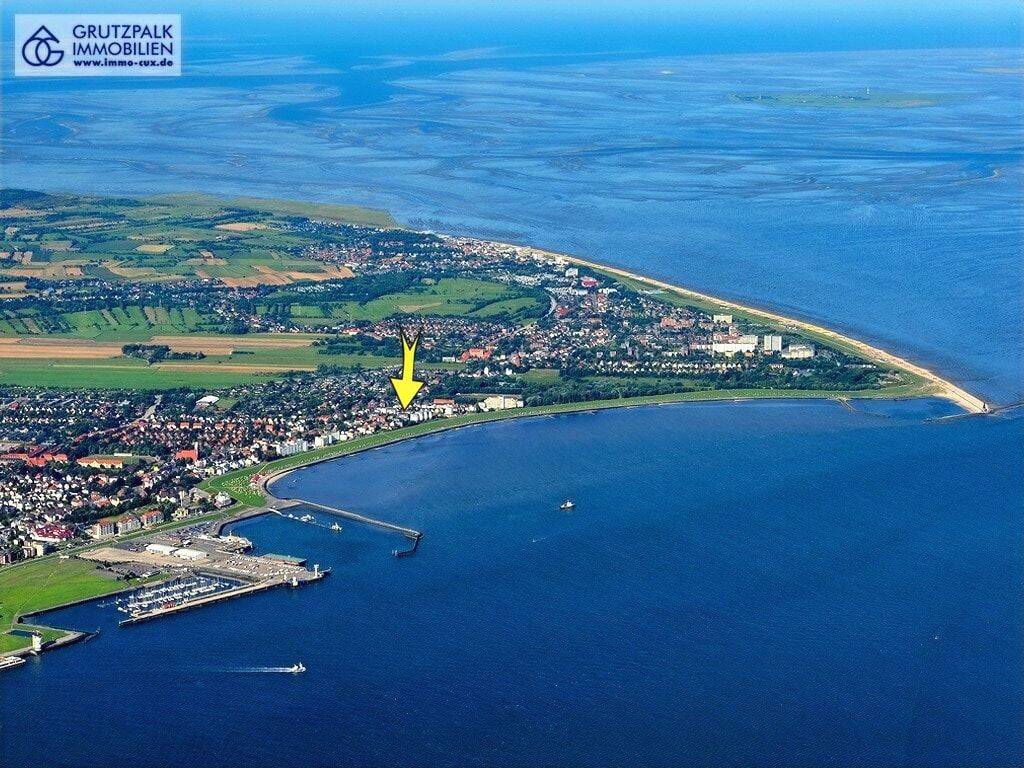 Grimmershörnbucht: große Traumwohnung mit Terrasse & Garten, Pkw-Platz mit eigener Elektro-Ladesäule, 27476 Cuxhaven