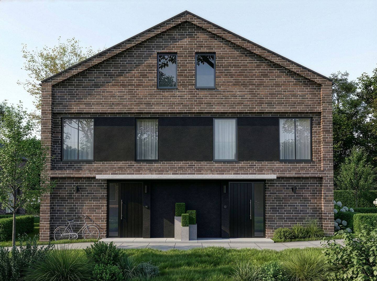Stilvolle Neubau-Doppelhaushälften mit Südgarten nahe Blankenese, 22589 Hamburg (Altona Blankenese Iserbrook Osdorf Sülldorf)