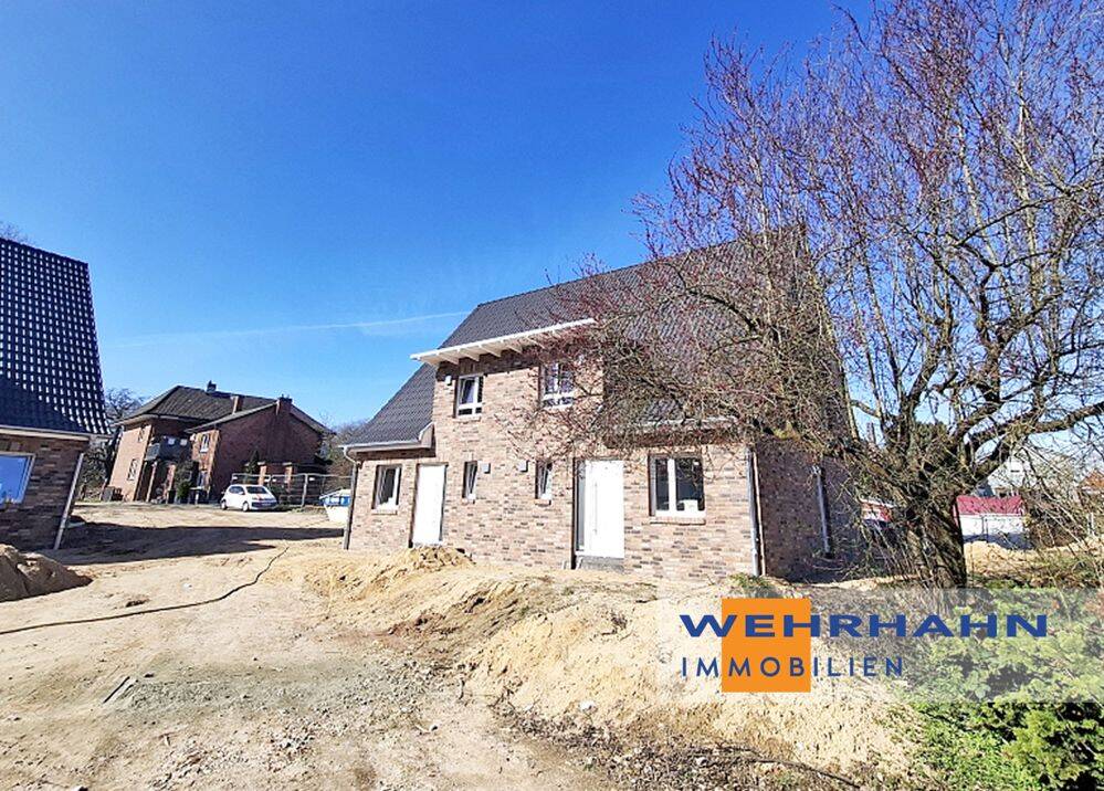 Neubau einer hochwertigen Doppelhaushälfte in zweiter Reihe mit familienfreundlichem Grundriss, 22955 Hoisdorf