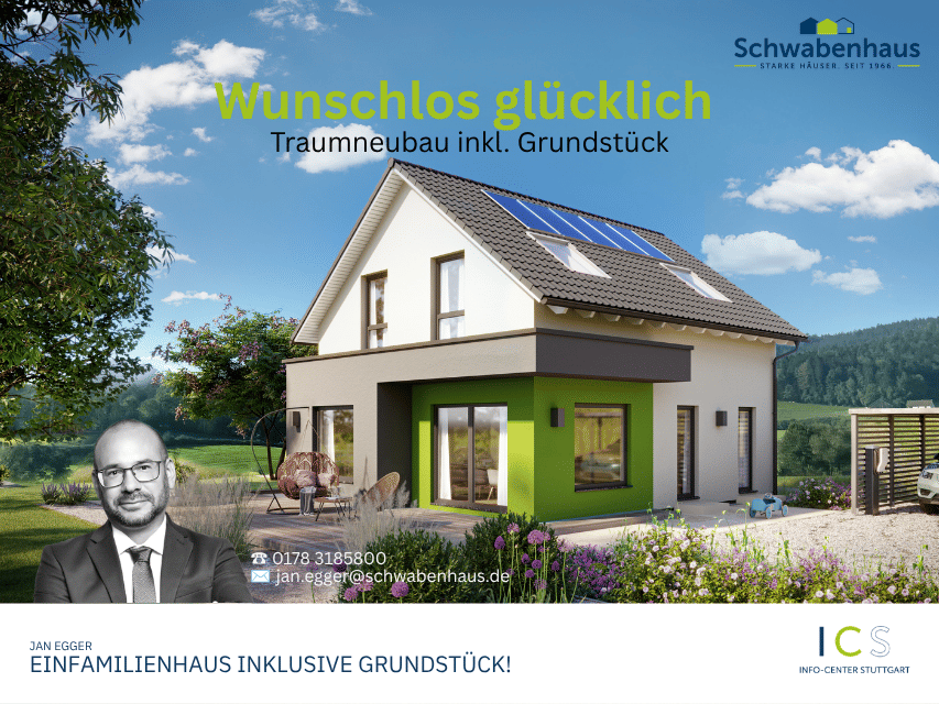 Präzise Wohnarchitektur: Ihr durchdachtes Zuhause inkl. Grundstück, 73734 Esslingen am Neckar