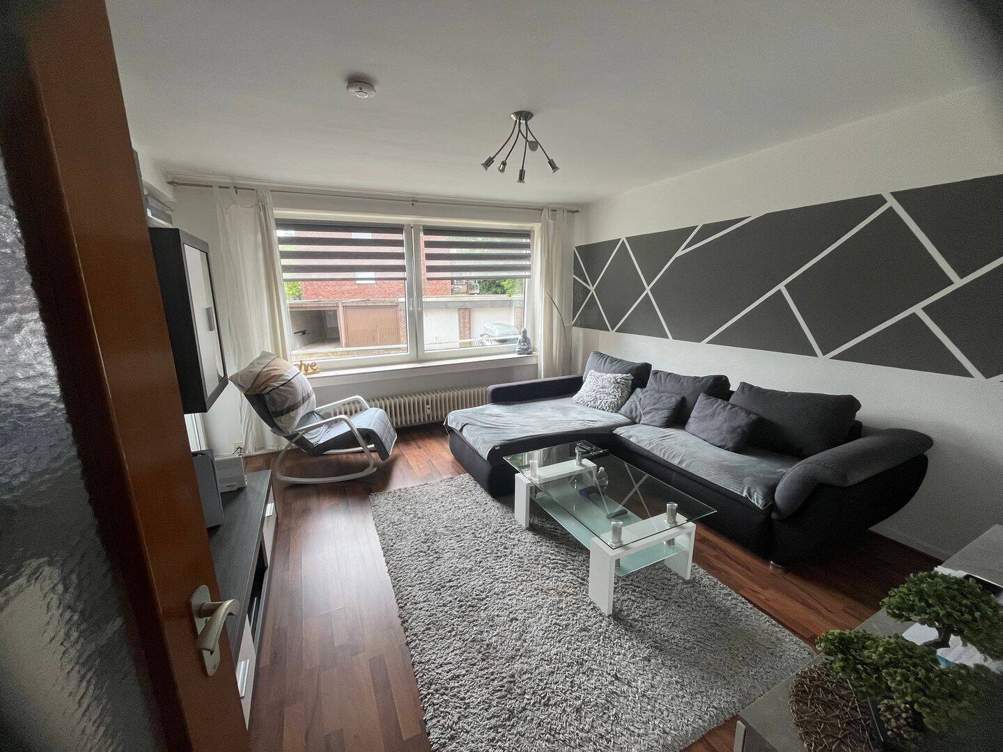 Helle und freundliche 1,5 Raum Wohnung im EG mit Balkon in  Rentfort-Nord, 45966 Gladbeck