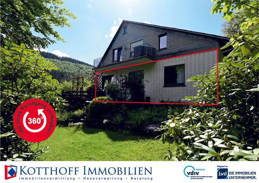 Natur pur! Kleine Wohnung in Nordenau, 57392 Schmallenberg