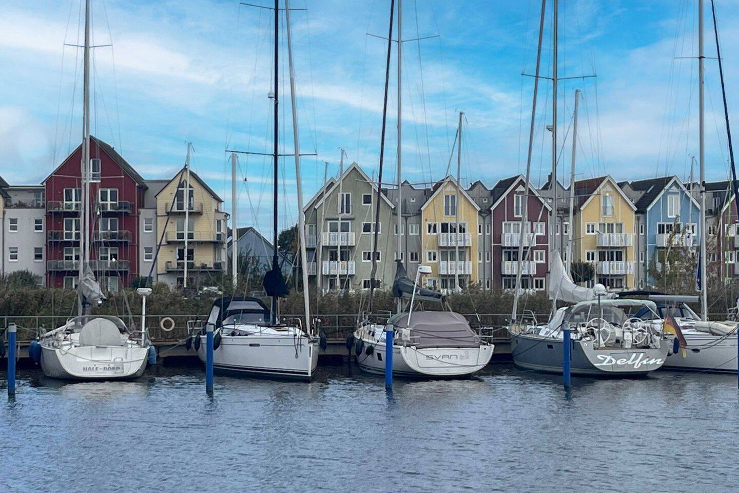 Wohnen, wo andere anlegen – Exklusive Wohnung mit Blick auf die Marina, 17489 Greifswald