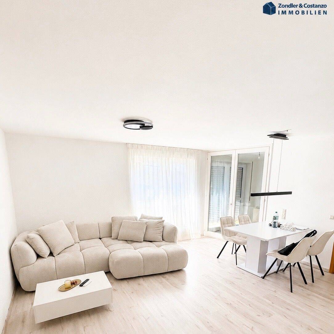 WEINSTADT-ENDERSABCH: 2-ZI.-WHG * 58 qm * Terrasse * Garten * Wintergart. * ruhige Lage * TG-Stpl. *, 71384 Weinstadt