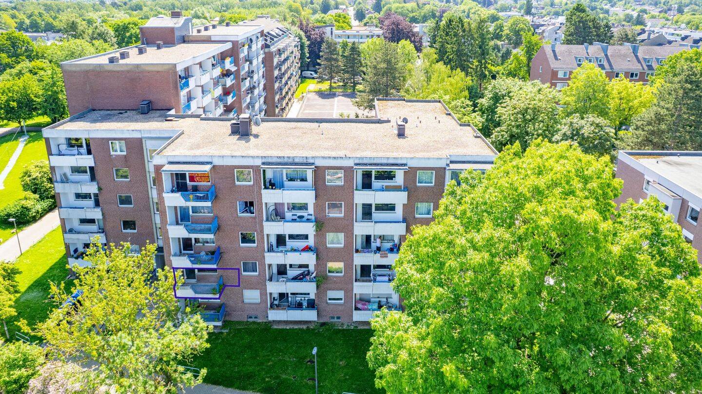 Attraktive 1-Zimmer Wohnung mit Balkon in Brand, 52068 Aachen