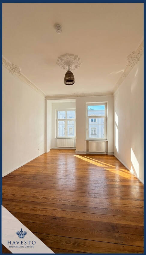 Charmante 3-Raum-Altbauwohnung in bester Lage Stadtfeld-Ost mit Badewanne, Dusche & optionaler EBK