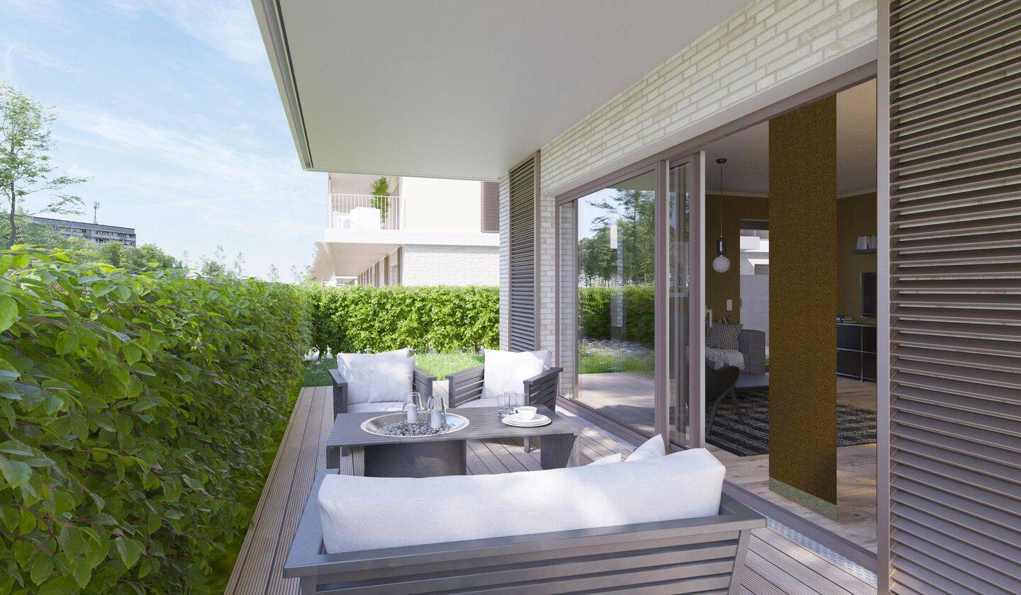 ** Großzügige 3-Zimmer-Terrassenwohnung mit eigenem Garten in Parkrichtung **, 4107 Leipzig (Zentrum Zentrum-Süd)