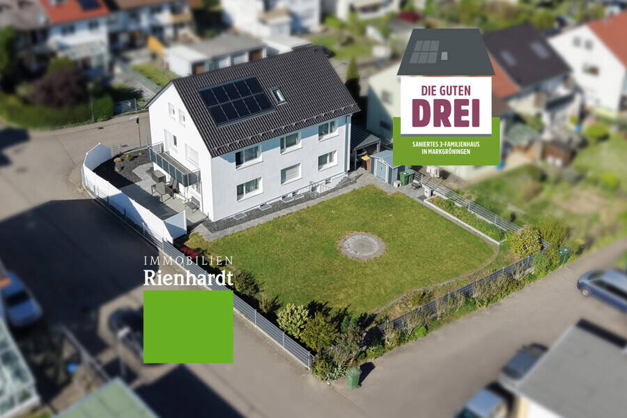 Gut aufgeteiltes 3-Familienhaus in Markgröningen, 71706 Markgröningen