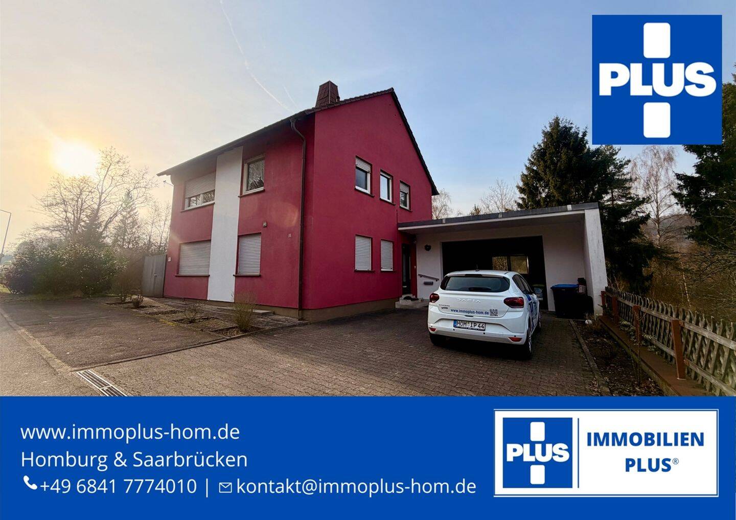HOMBURG-SCHWARZENACKER; GEPFLEGTES ZWEIFAMILIENHAUS MIT GARAGE, 66424 Homburg