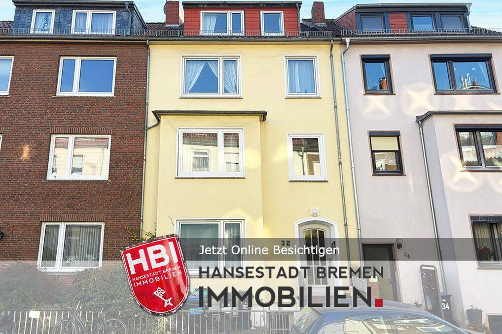 Flüsseviertel / Zwei Wohnungen fest vermietet, drei kurzfristig möbliert vermietet, 28199 Bremen (Alte Neustadt Hohentor Neuenland Neustadt)