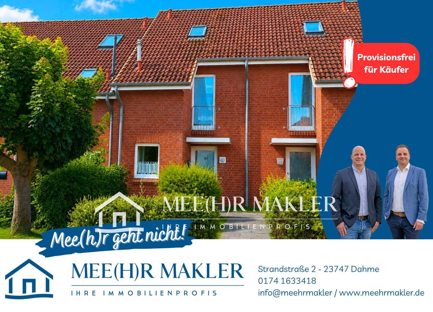 Strandnah wohnen und genießen – Reihenmittelhaus in bester Ostseelage, 23747 Dahme