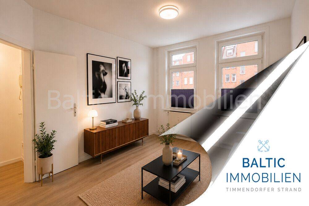 Sanierte Zwei-Zimmer-Eigentumswohnung!, 23560 Lübeck (Moisling Sankt Jürgen)