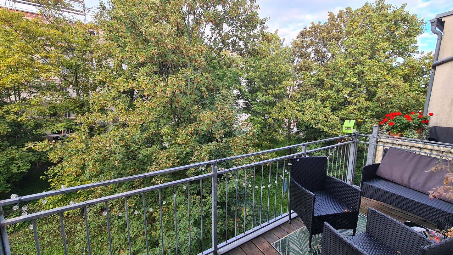Gepflegte 3-Zmmer-Etagen-Wohnung mit Wanne+Dusche und großem Balkon mit Blick ins Grüne, 4357 Leipzig (Mockau-Nord Mockau-Süd Schönefeld-Abtnaundorf)