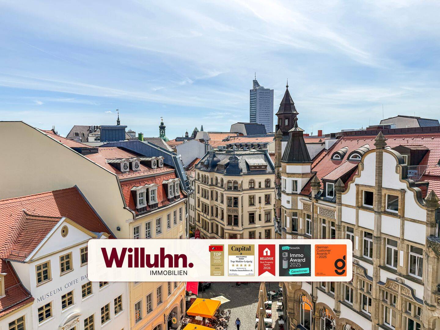 Maisonette Wohnung im Lipsia Haus – EBK | Dachterrasse | Bad en Suite, 4109 Leipzig (Zentrum Zentrum-Nord Zentrum-West)