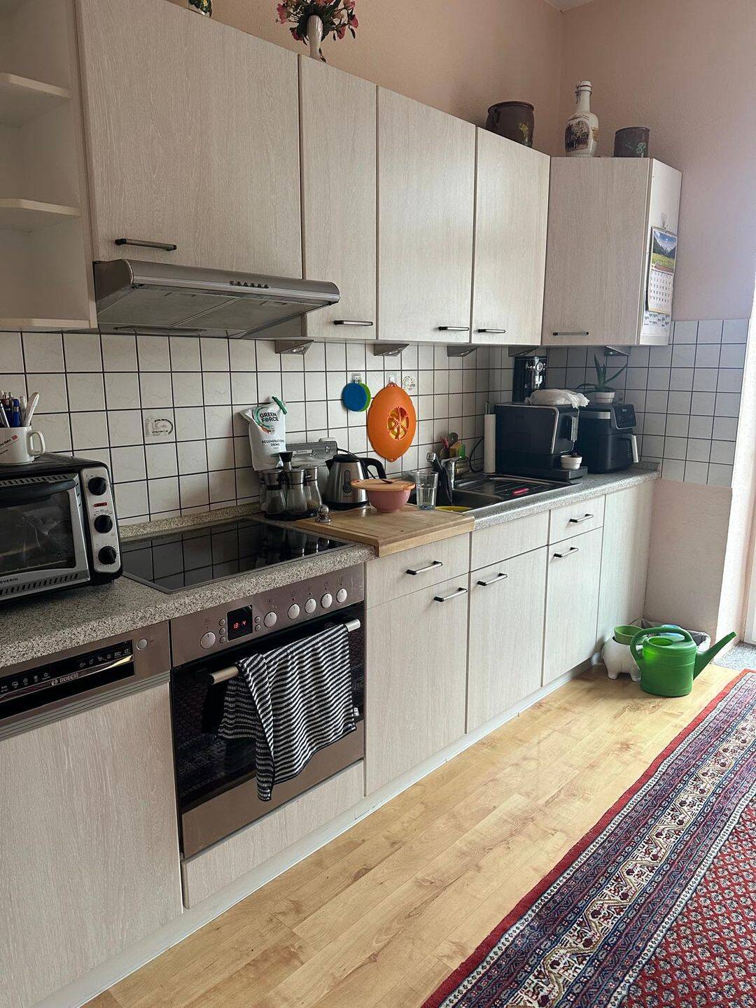 Schöne 2-Zimmer-Altbauwohnung mit Balkon, Einbauküche und Garage, 19322 Wittenberge