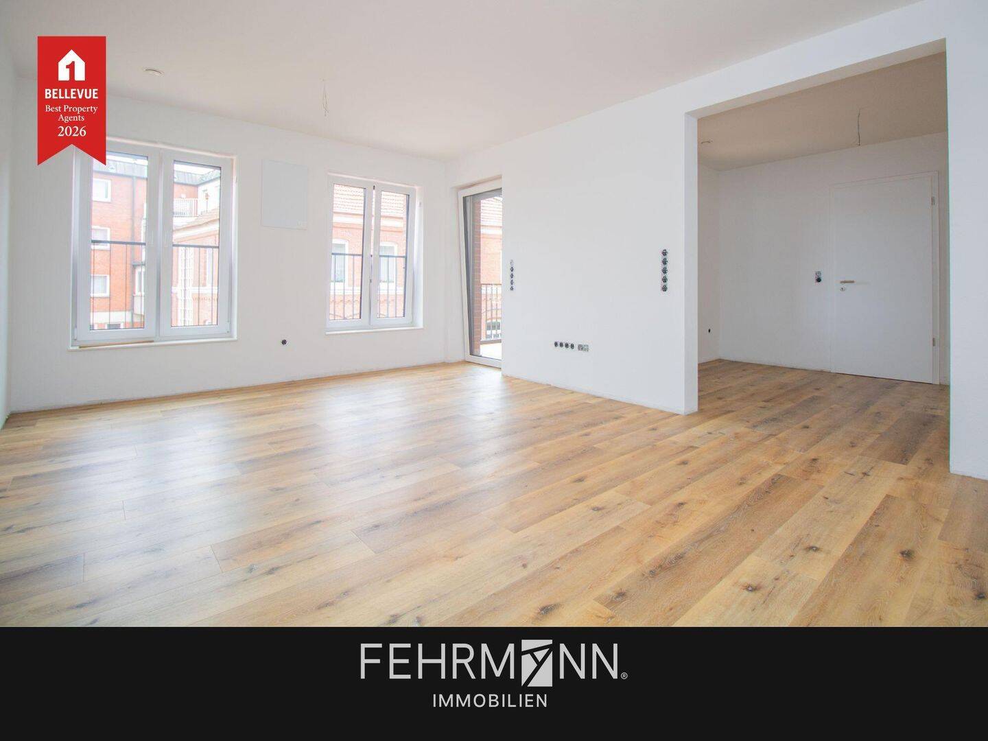 Stilvolle Neubauwohnung mit Loggia, heller Raumgestaltung und hochmoderner Ausstattung – zur Miete!, 49733 Haren (Ems)