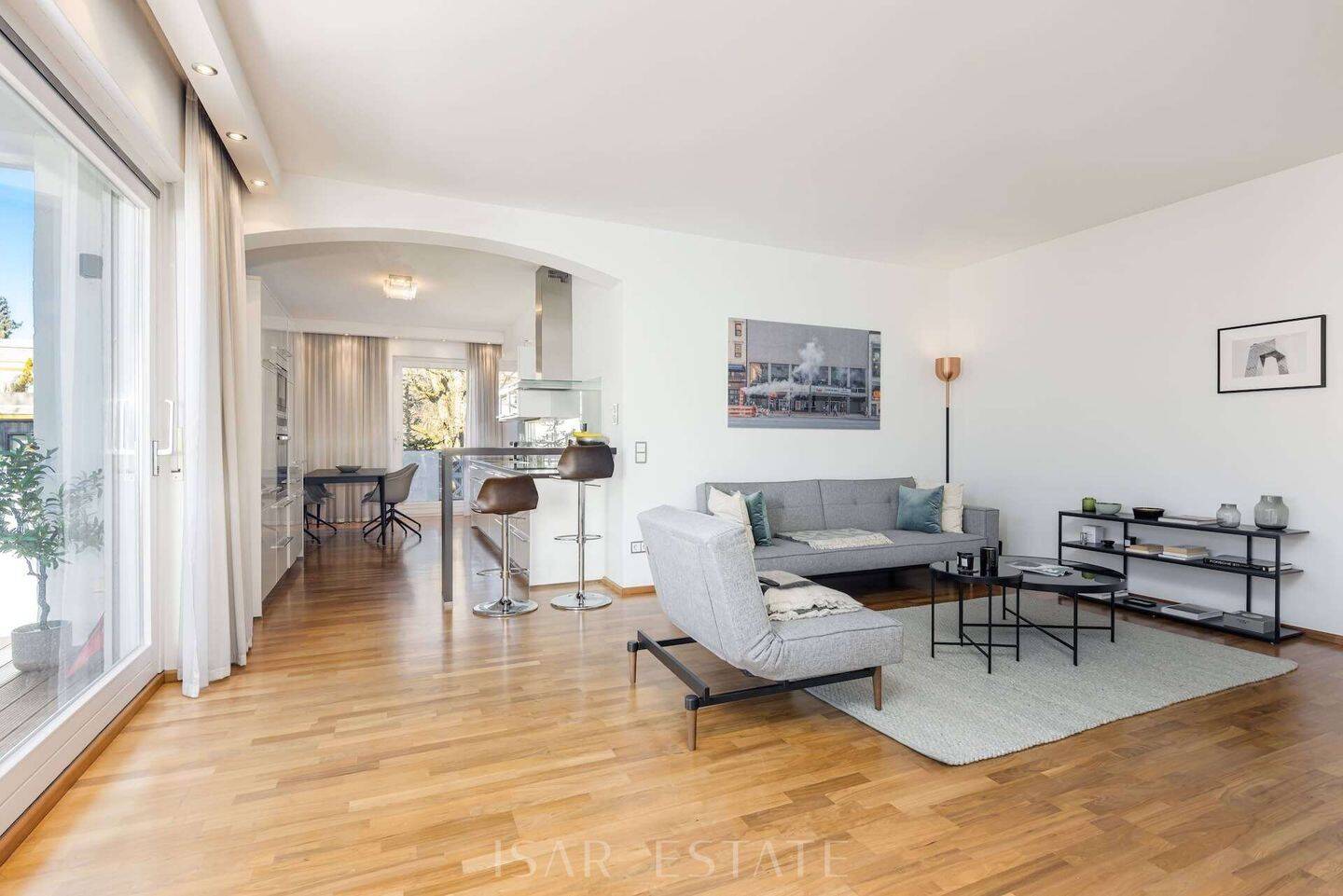 Stilvolle 3-Zimmer-Wohnung in Harlachings Premiumlage nahe dem Isarhochufer, 81545 München (Untergiesing-Harlaching)