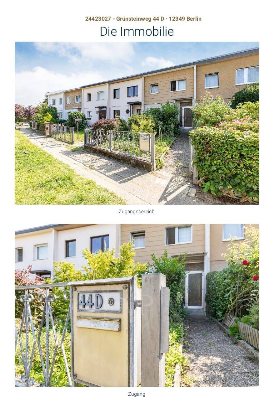 Reihenhaus in Mariendorf mit 240 m2 Garten, 12349 Berlin (Neukölln)