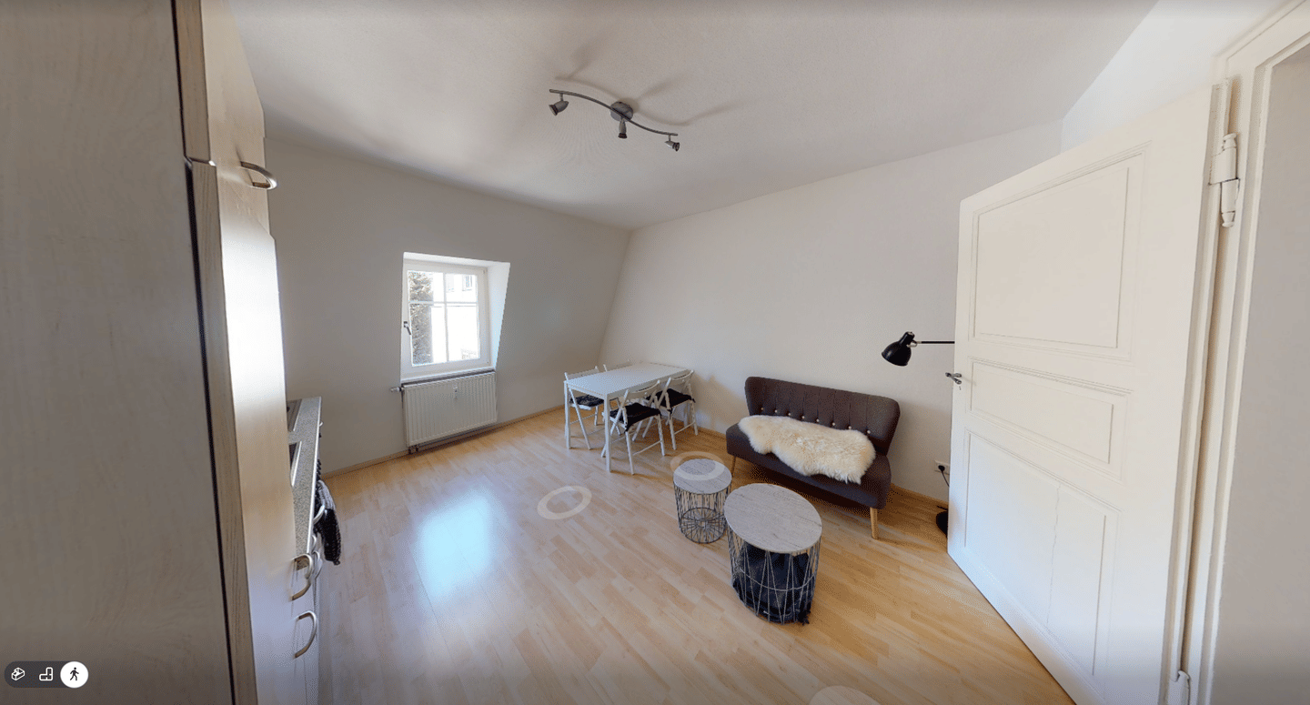 Helle 1,5-Zimmer-Wohnung in bester Lage, 79098 Freiburg im Breisgau (Altstadt Neuburg Oberau)