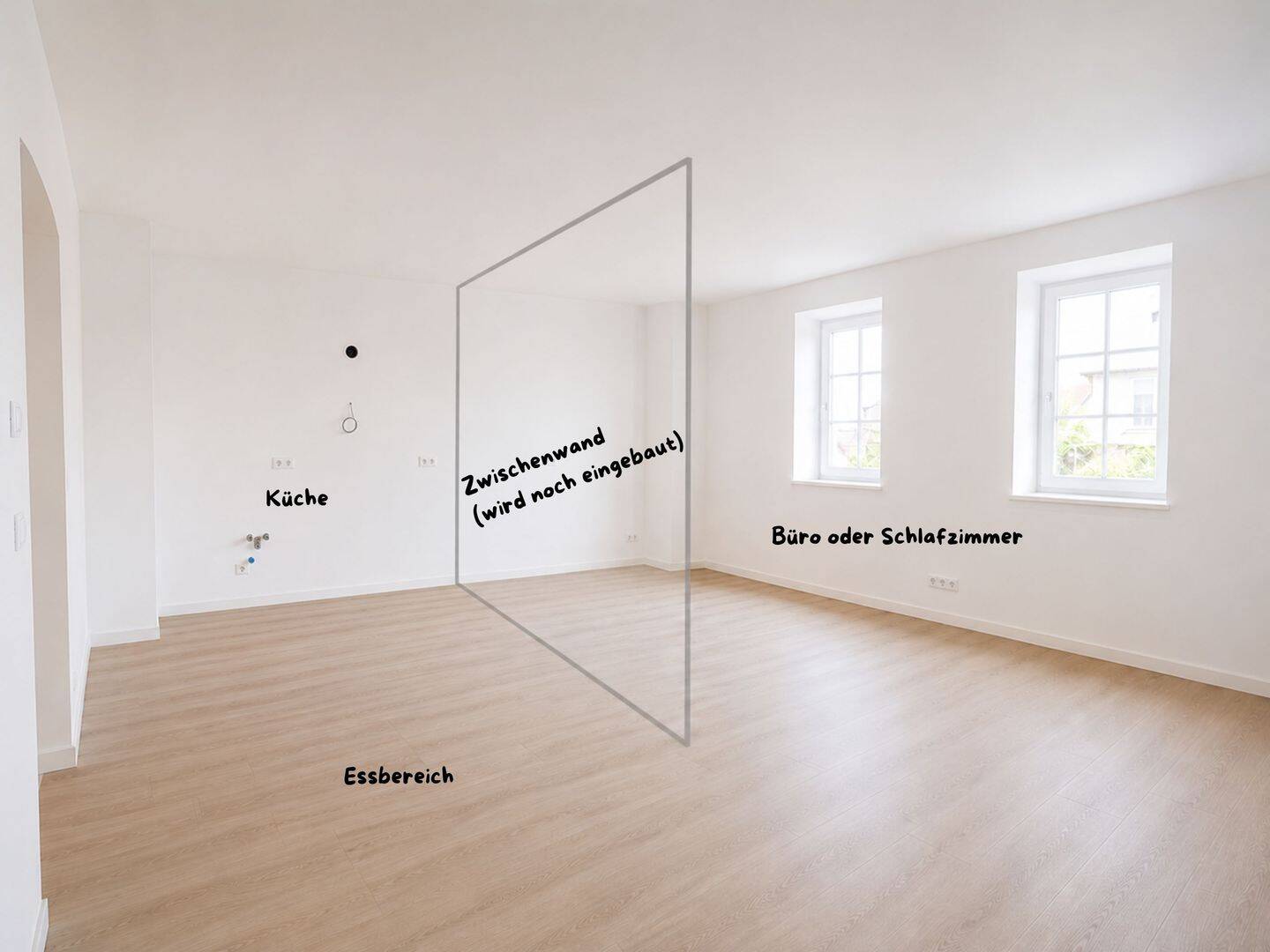 Sanierte 3-Zimmer-Wohnung in Erlangens Bestlage – ca. 5,3 % Rendite durch WG-Vermietung, 91054 Erlangen (Burgberg Erlangen-Nord Erlangen-Ost Innenstadt Sieglitzhof)