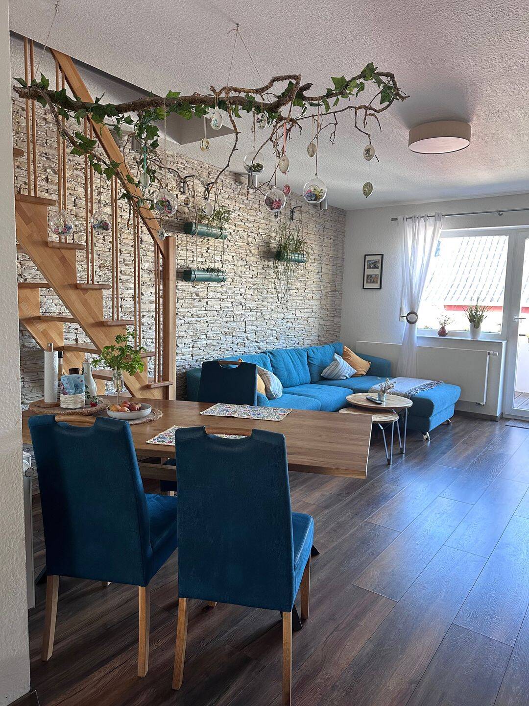 Hochwertige Traumwohnung mit Waldblick, Einbauküche und E-Wallbox in Ebenhausen, 97714 Oerlenbach