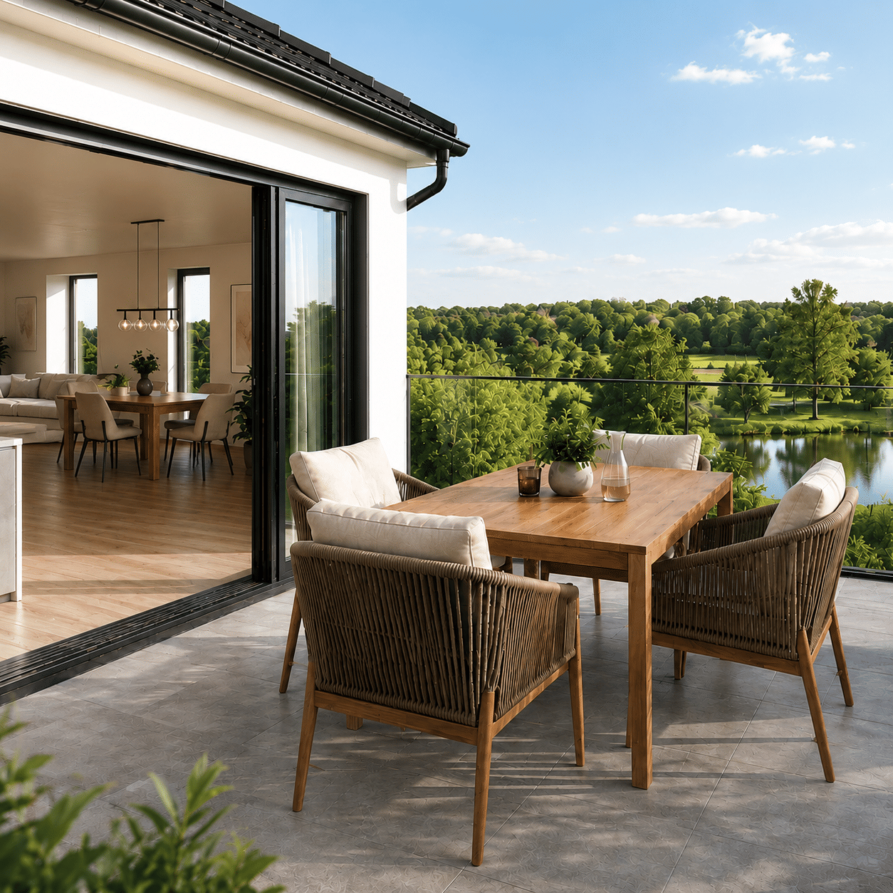 Exklusives Wohnen auf eigener Etage – Westterrasse und maximale Privatsphäre in Eckental am Weiher, 90542 Eckental