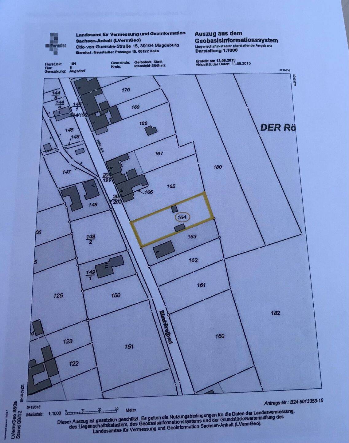 Voll-Erschlossenes Baugrundstück in 06347 Gerbstedt, 6347 Gerbstedt