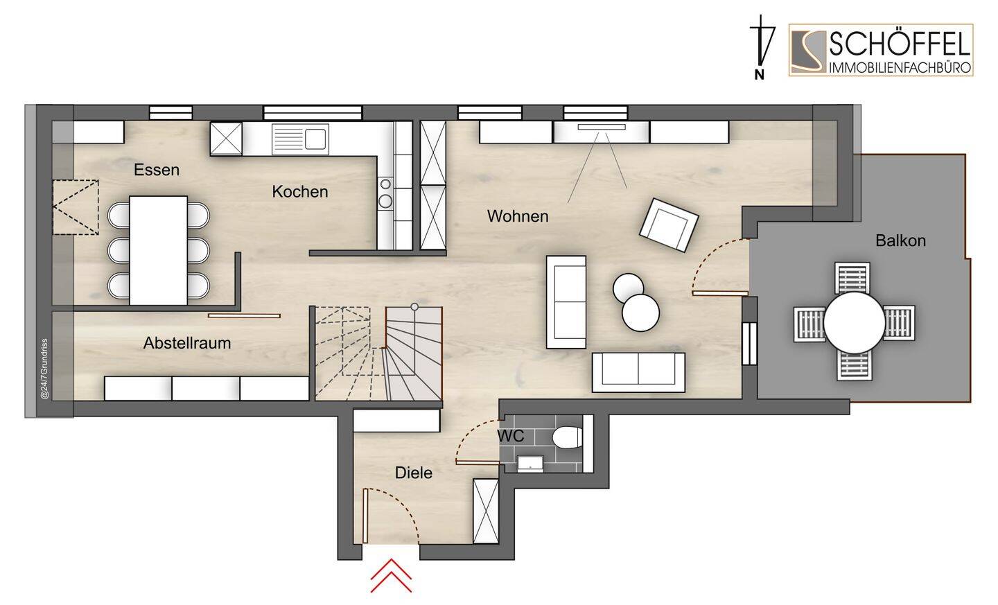 Life-Style Maisonettewohnung für Paare oder Singles! Topzustand inkl. hochwertiger Ausstattung Provisionsfrei zu vermieten, 74189 Weinsberg
