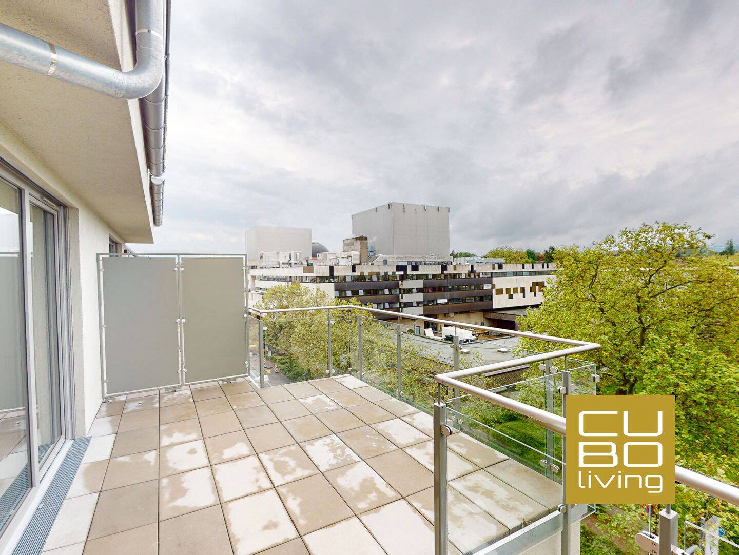 Exklusive 3-Zimmer Wohnung mit 2 Terrassen und EBK, 64283 Darmstadt (Darmstadt)