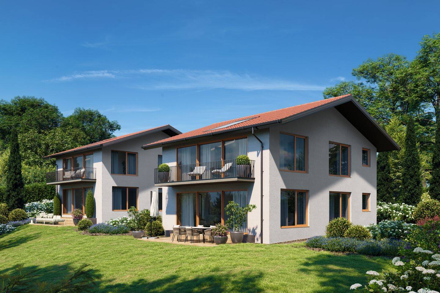Wohnglück zwischen Natur und München – Exklusives Neubau-Einfamilienhaus im Isartal, 82057 Icking