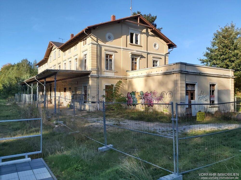 Ehemaliges Bahnhofsgebäude in Schirgiswalde-Kirschau, 2681 Schirgiswalde-Kirschau