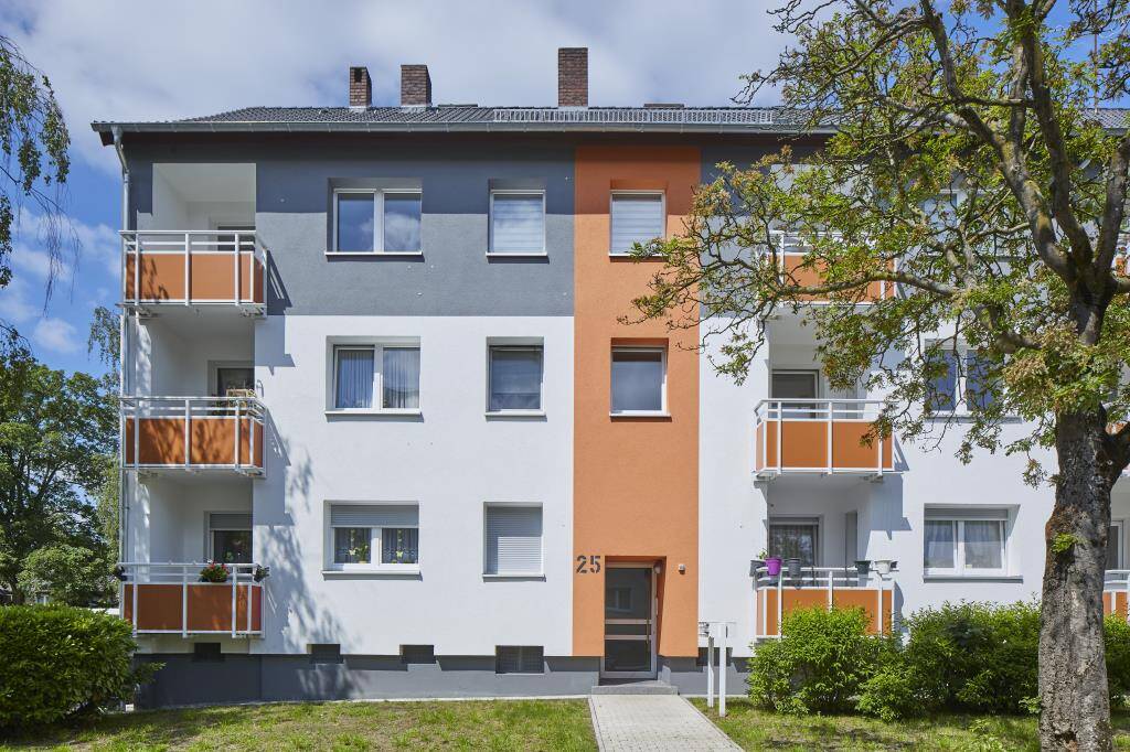 Helle 2-Zimmer-Etagenwohnung in Herne 56 m² mit Tageslichtbad, 44649 Herne (Baukau-West Crange Röhlinghausen Wanne)