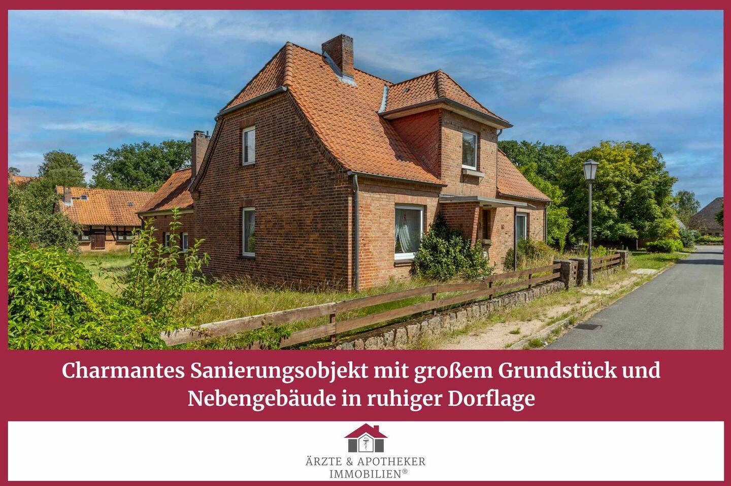 Reserviert: Charmantes Sanierungsobjekt mit großem Grundstück und Nebengebäude in ruhiger Dorflage!, 21386 Betzendorf