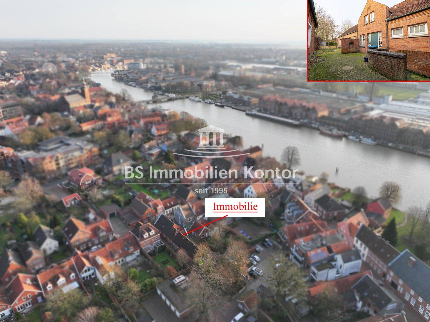 Altstadt! Sanierungsbedürftiges Einfamilienhaus mit Anbau und Gartenanlage in ruhiger Lage!, 26789 Leer (Ostfriesland)