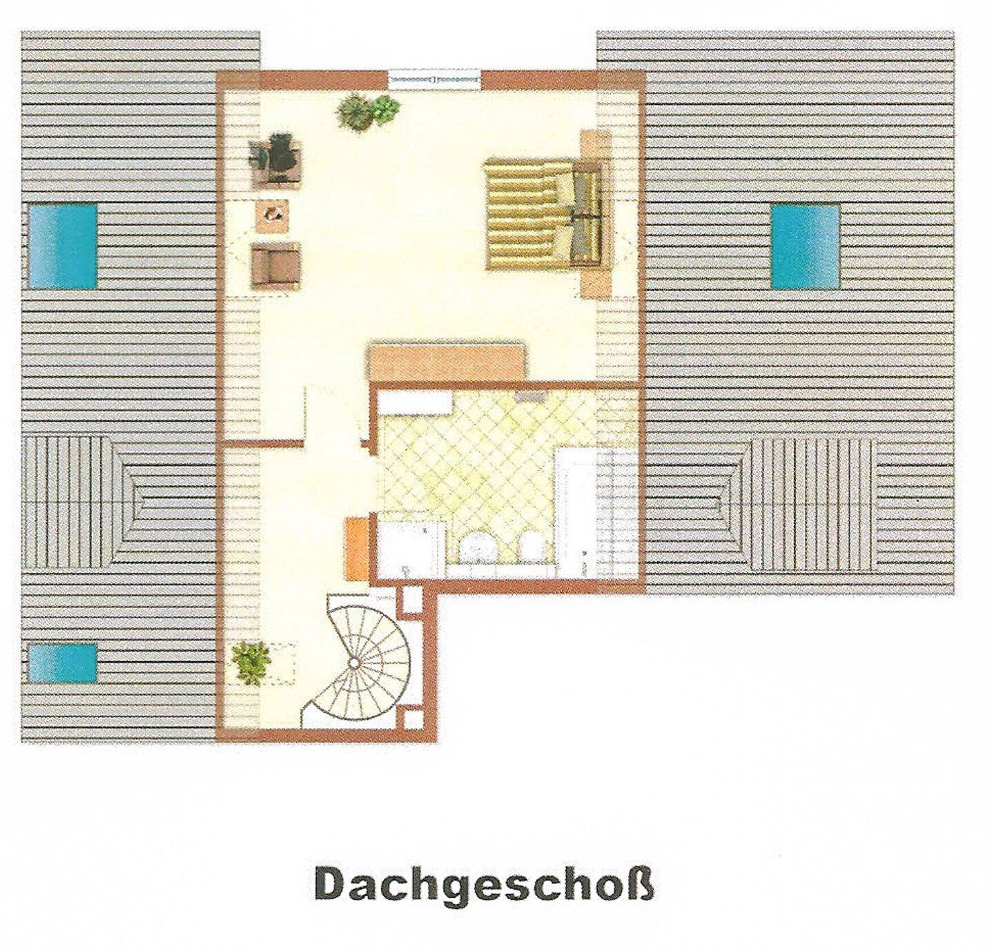 Exklusives Wohnerlebnis am Toelleturm: Lichtdurchflutete Maisonette mit Panoramablick, 42287 Wuppertal (Barmen)