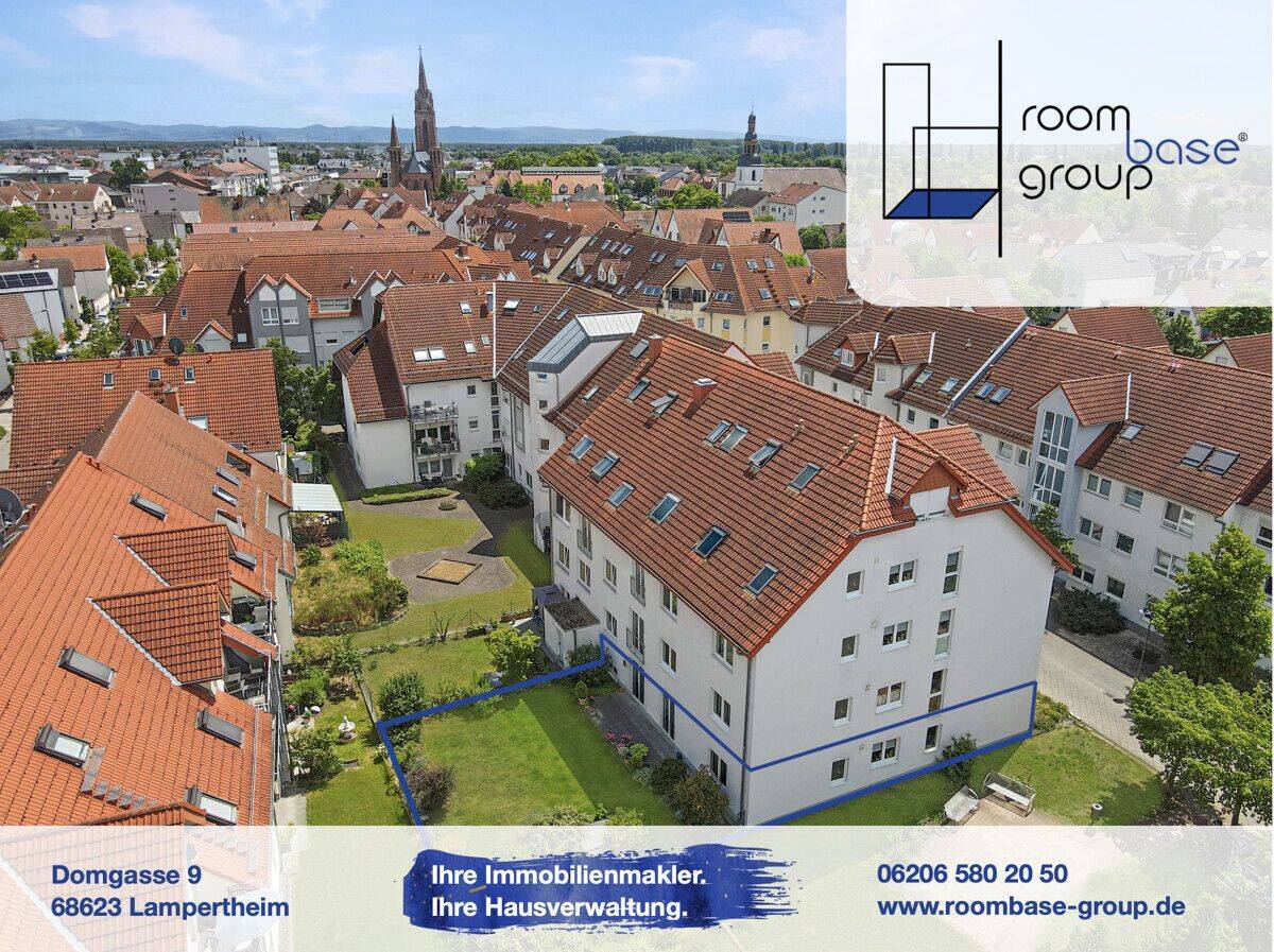 LA-Zentrum! 4-Ziimmerwohnung mit Garten im Erdgeschoss, 68623 Lampertheim