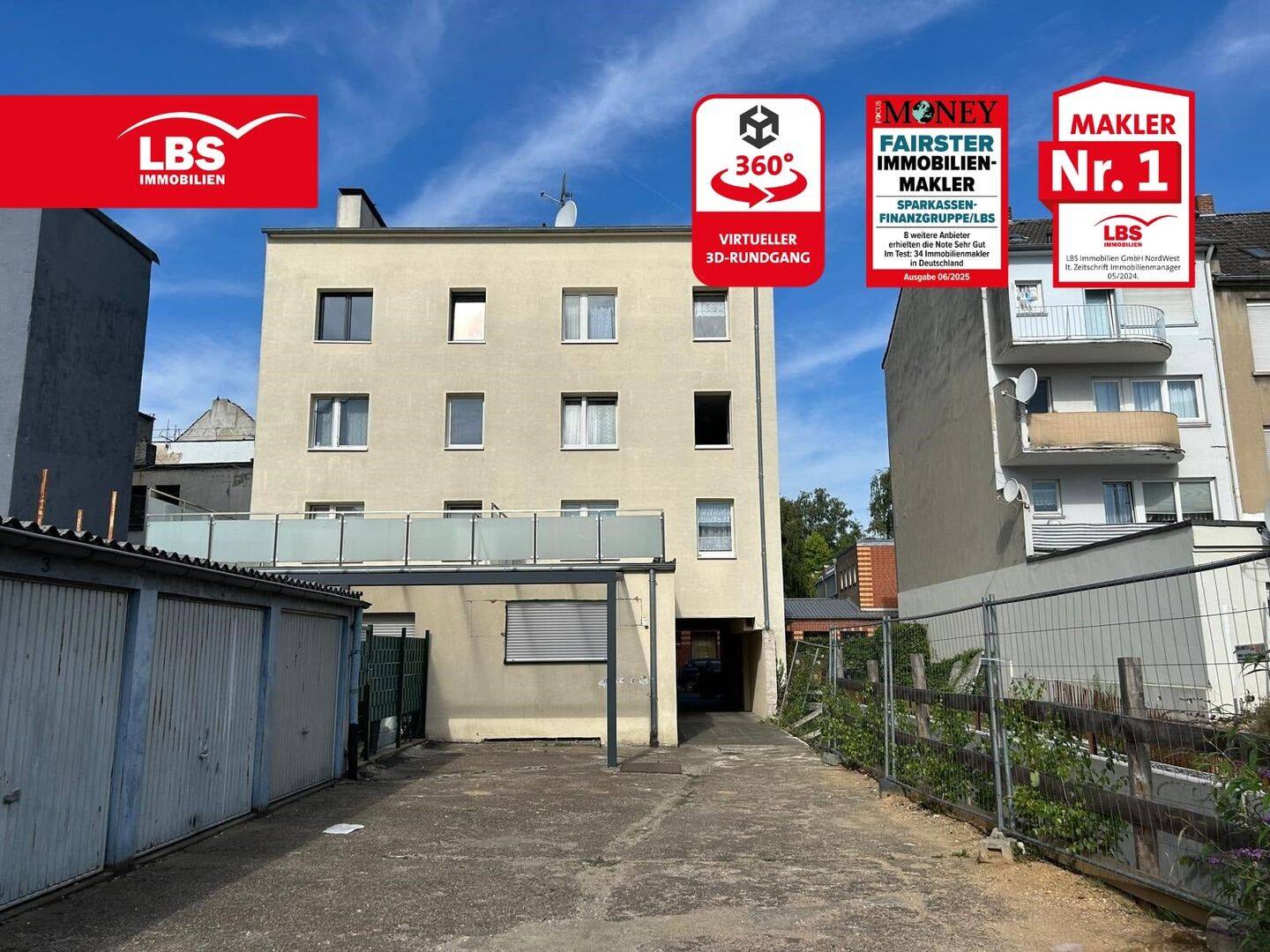 Attraktives Mehrfamilienhaus in zentraler Lage am Südwall-komplett saniert, 47798 Krefeld (Cracau Dießem/Lehmheide Inrath/Kliedbruch Kempener Feld/Baakeshof Stadtmitte)