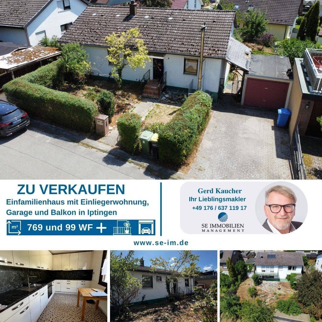Fertighaus mit großem Garten und viel Potenzial, 75446 Wiernsheim