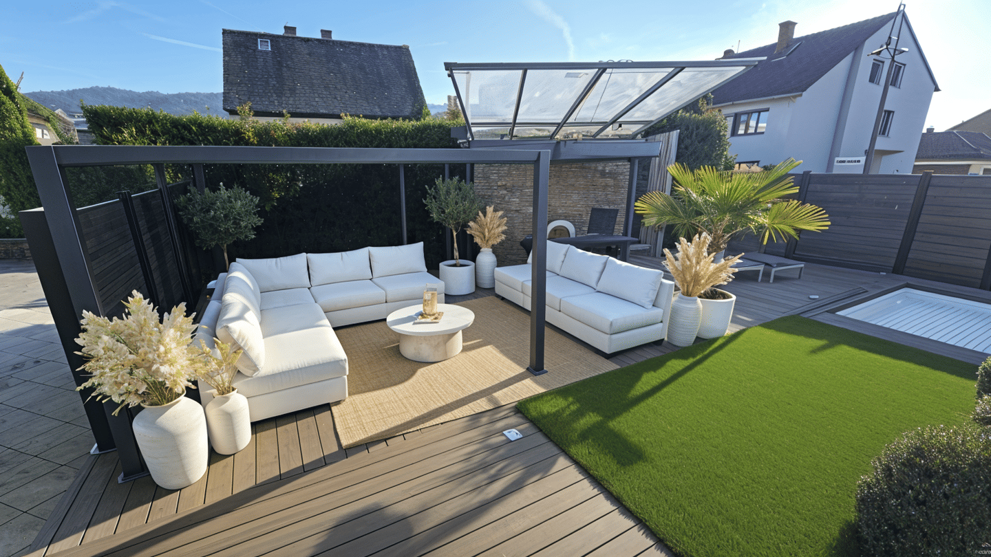 Exklusives Anwesen mit großzügiger Garage, Außenpool, Sauna, Kamin, Terrasse & Innenhof in Schweich, 54338 Schweich