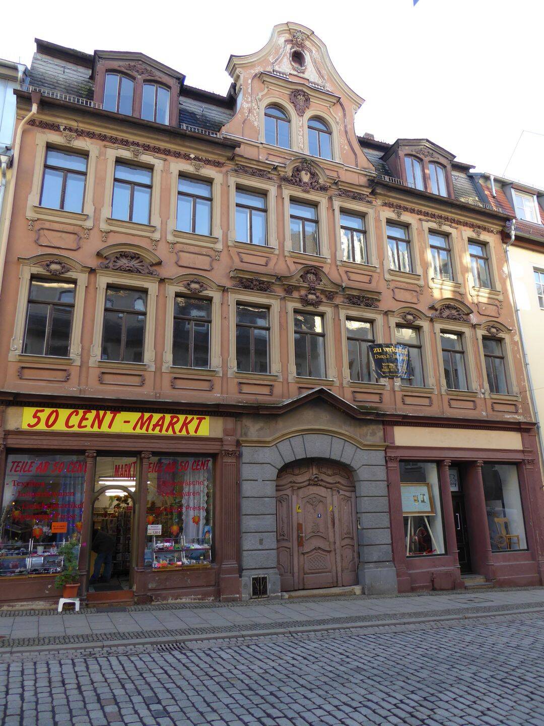 Historisches Wohn- & Geschäftshaus mit Entwicklungspotenzial in der Großstadt Gera zu verkaufen, 7545 Gera (Bieblach Innenstadt Ostviertel Pforten Untermhaus)