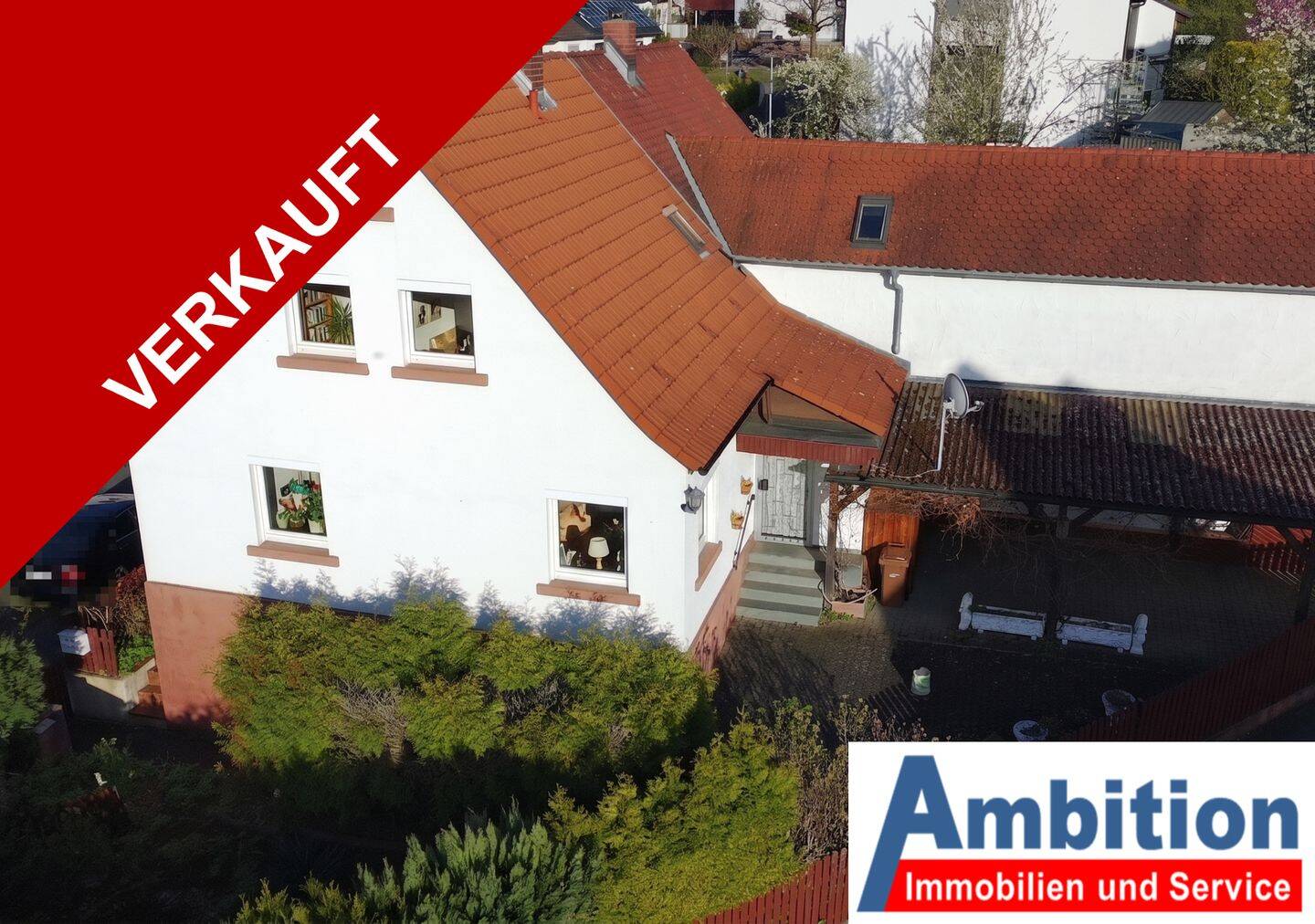 VERKAUFT – Ein Juwel zum Wachküssen: Charmante Doppelhaushälfte mit Garten-Idylle, 63743 Aschaffenburg (Gailbach Innenstadt Obernau Obernauer Kolonie Schweinheim)