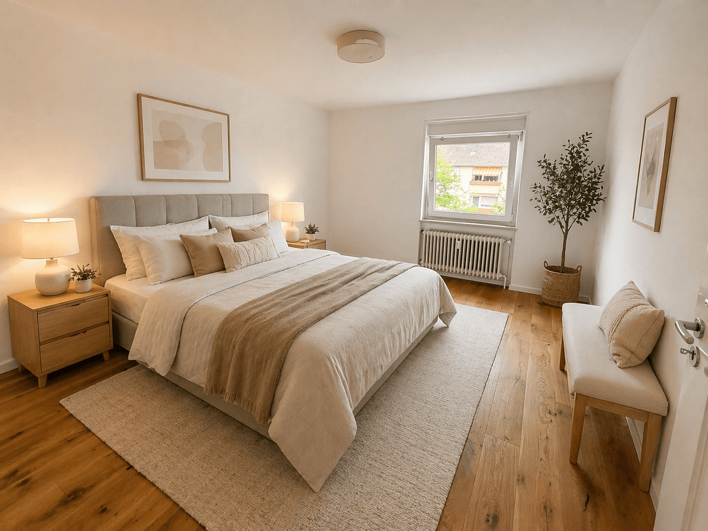 ?? Lichtdurchflutete renovierte 3-Zimmer-Wohnung mit Balkon in Kriftel (sofort bezugsfertig), 65830 Kriftel
