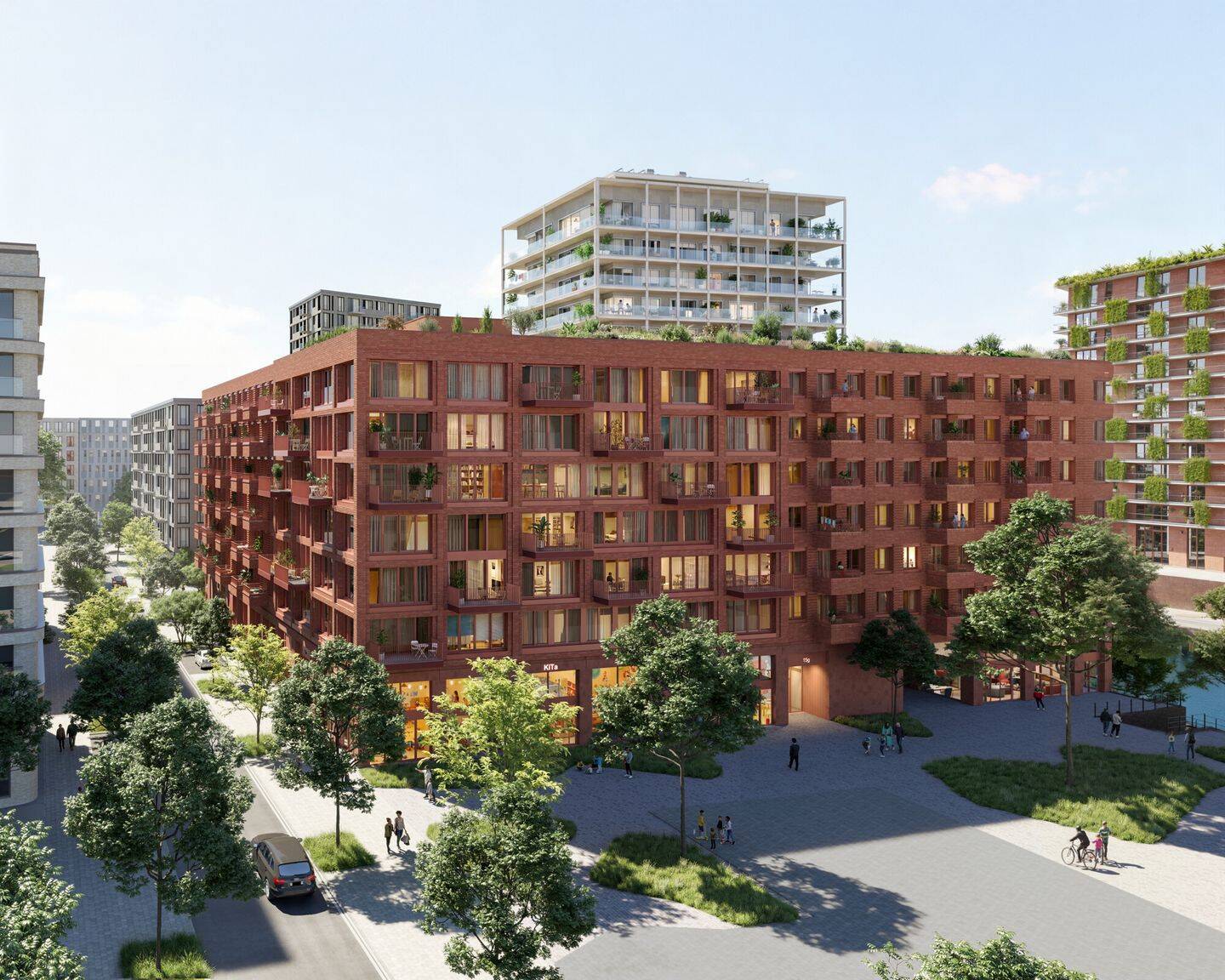 Exklusives Two-Bedroom-Apartment in der HafenCity – voll möbliert – Wentzel Dr., 20457 Hamburg (Mitte)