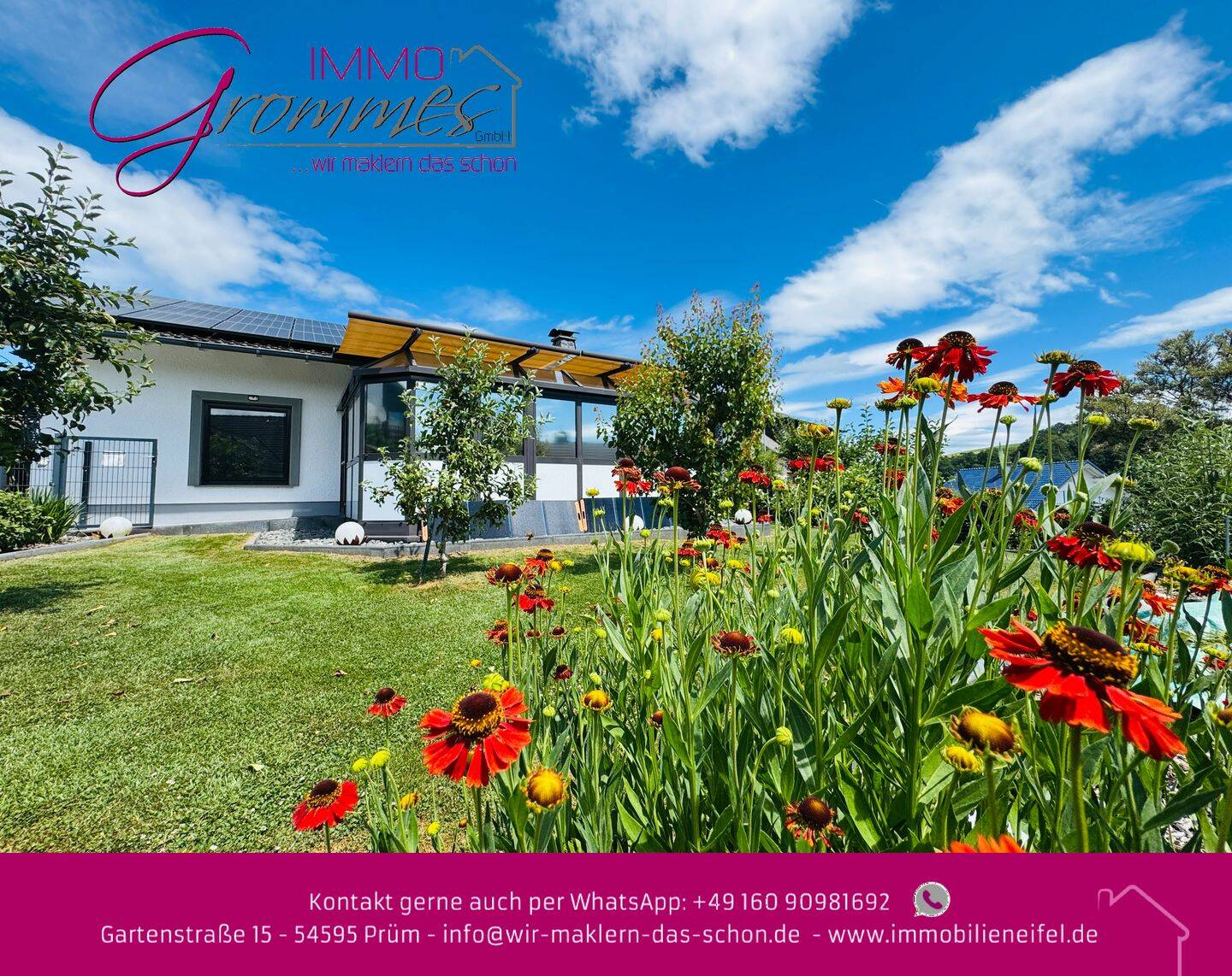 IHR WOHNGLÜCK NAHE A1 *EFH * Bungalow * saniert und einzugsfertig *Ferienhaus * Wochenendhaus *Wintergarten * Gartenparadies * barrierefrei * Nahe A60, 54597 Olzheim
