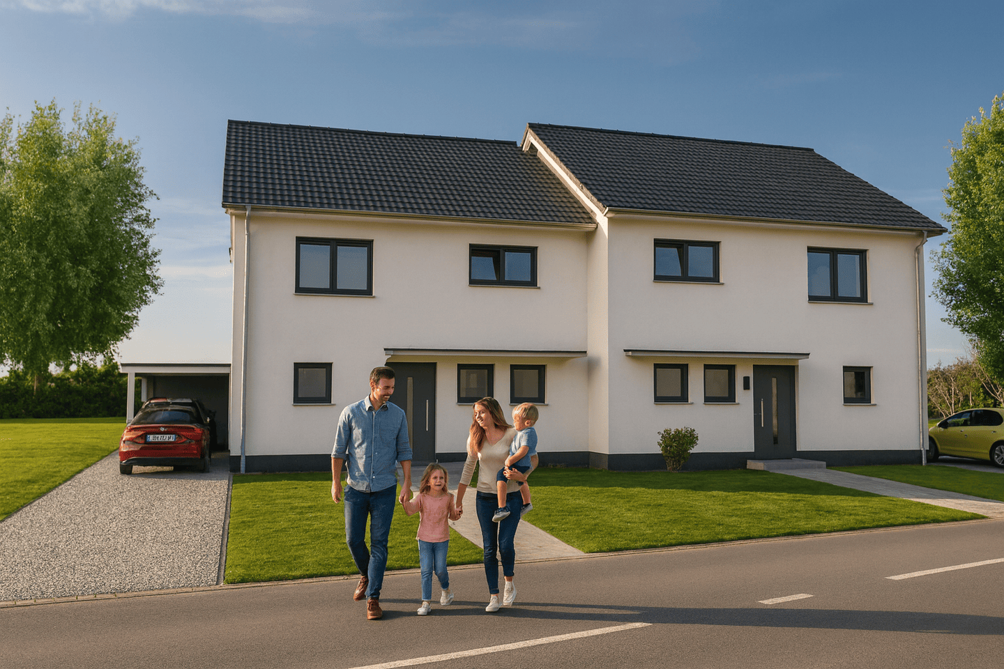 NEUBAU-Doppelhaushälfte * Provisionsfrei * Sofortiger Baubeginn möglich, 59457 Werl