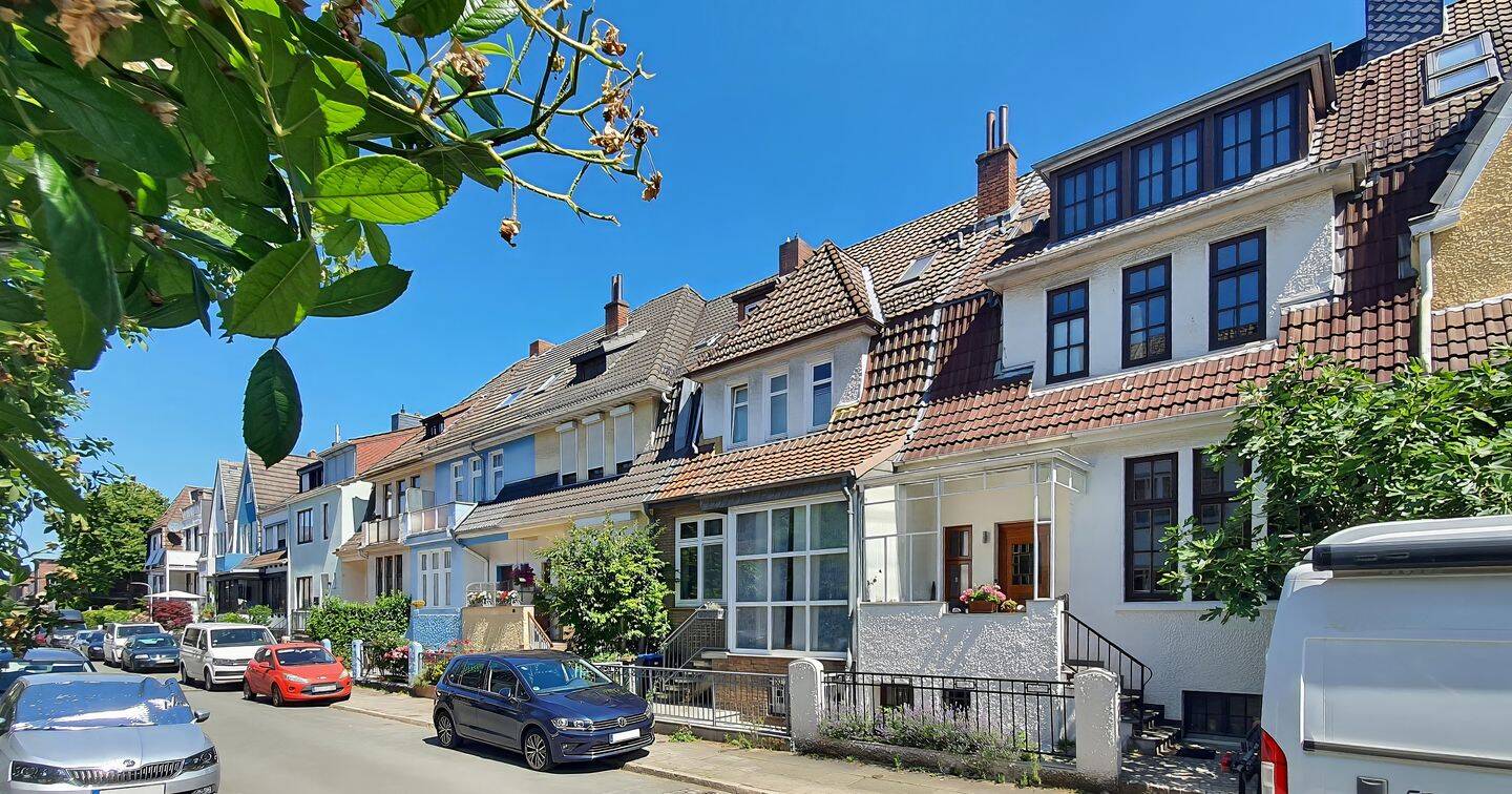 Ansprechendes Reihenhaus im Bremer Weidedamm Viertel.