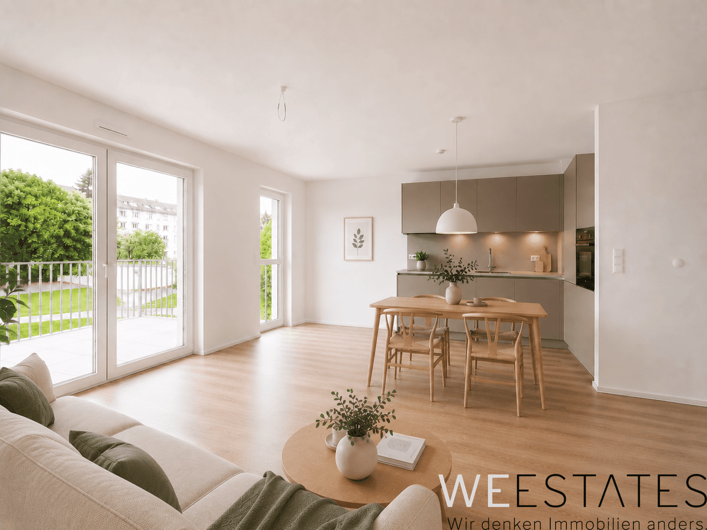 Viel Platz für die ganze Familie – moderne 4-Zimmer-Wohnung mit Stellplatz und Einbauküche optional, 40229 Düsseldorf (Eller Lierenfeld Oberbilk)