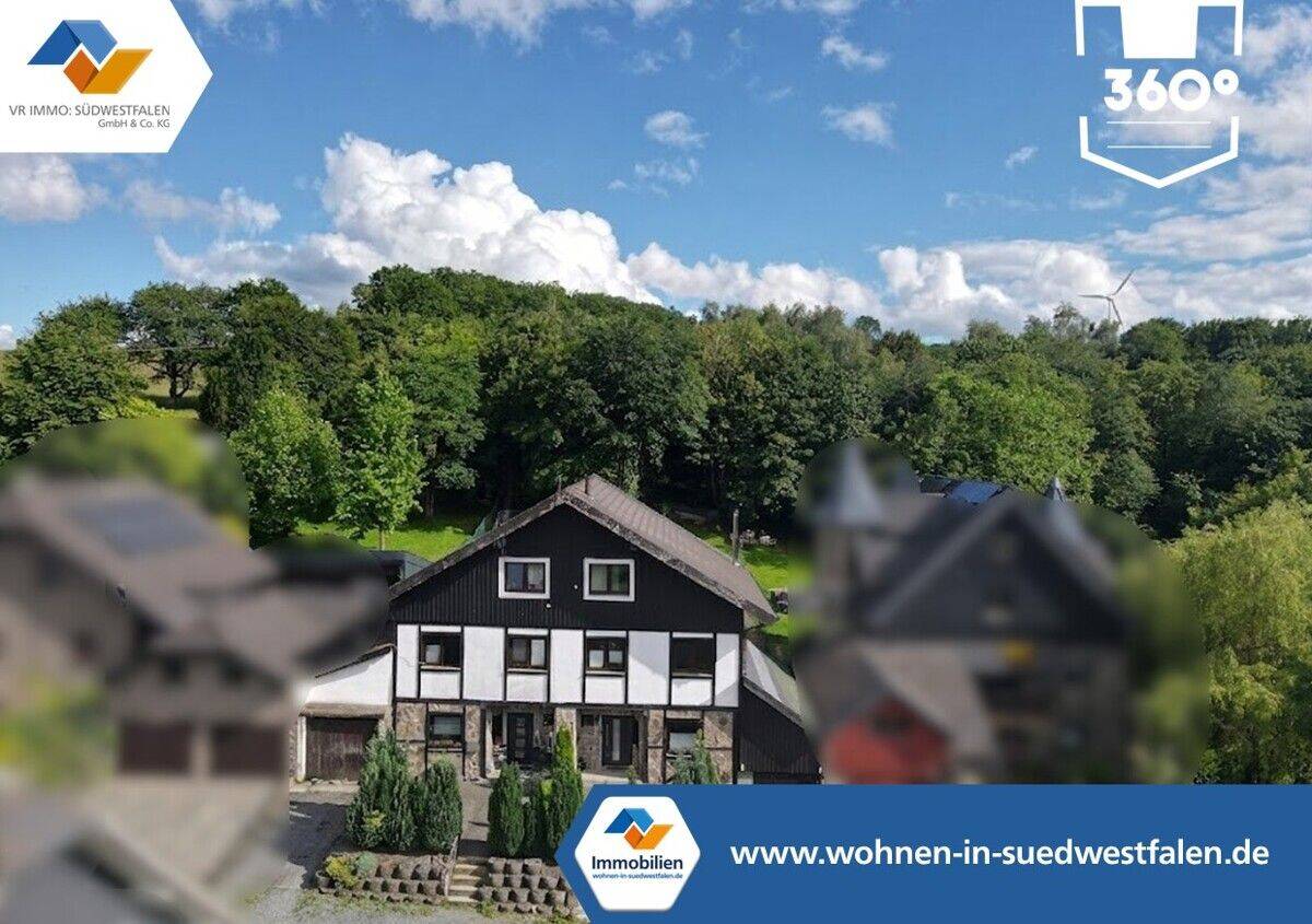 VR IMMO: Für Naturliebhaber im Oberbergischen- Doppelhaushälfte zum Einziehen!, 51580 Reichshof