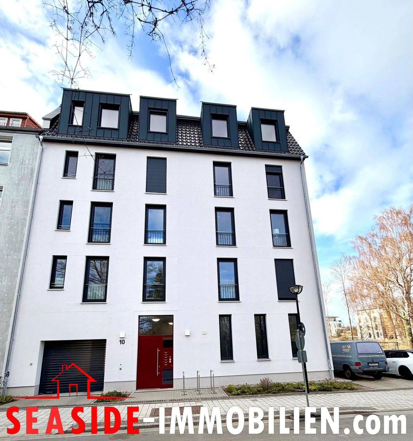 Rostock: Exklusive 2-Zimmerwohnung mit Balkon & PKW-Stellplatz in Stadtmitte, 18055 Rostock (Brinckmansdorf Kassebohm Kröpeliner Tor-Vorstadt Stadtmitte)