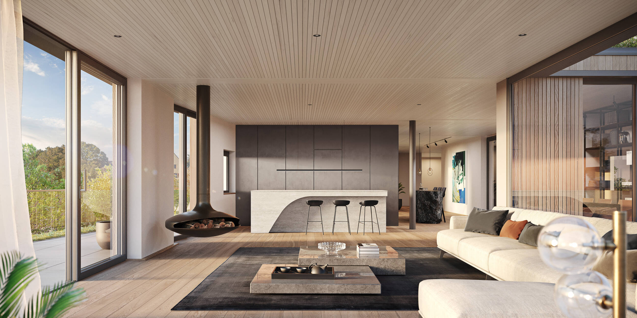 3-Zimmer-Penthauswohnung, Nord-Ost-West Ausrichtung, WOHNEN AM MÜHLBACH 4.1, 83043 Bad Aibling